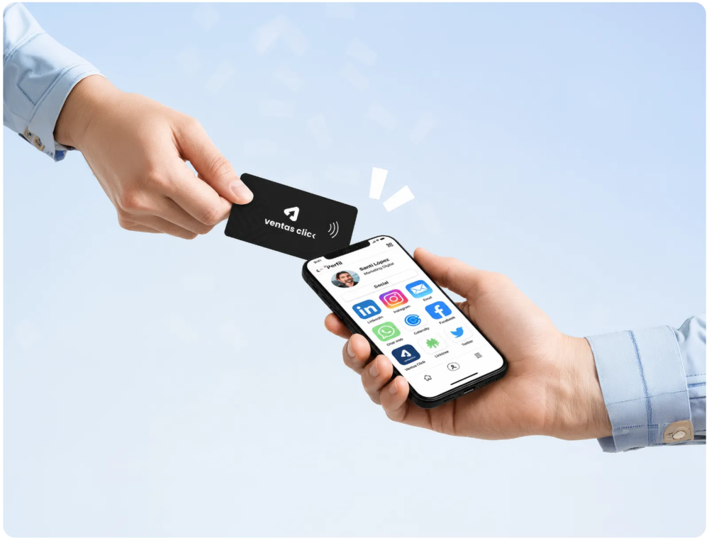 Tarjetas NFC VentasClick