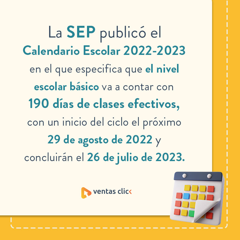 ¿Cuándo es el regreso a clases 2022?